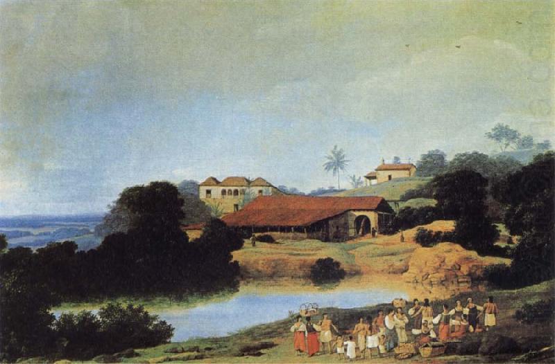 Frans Post Hacienda china oil painting image